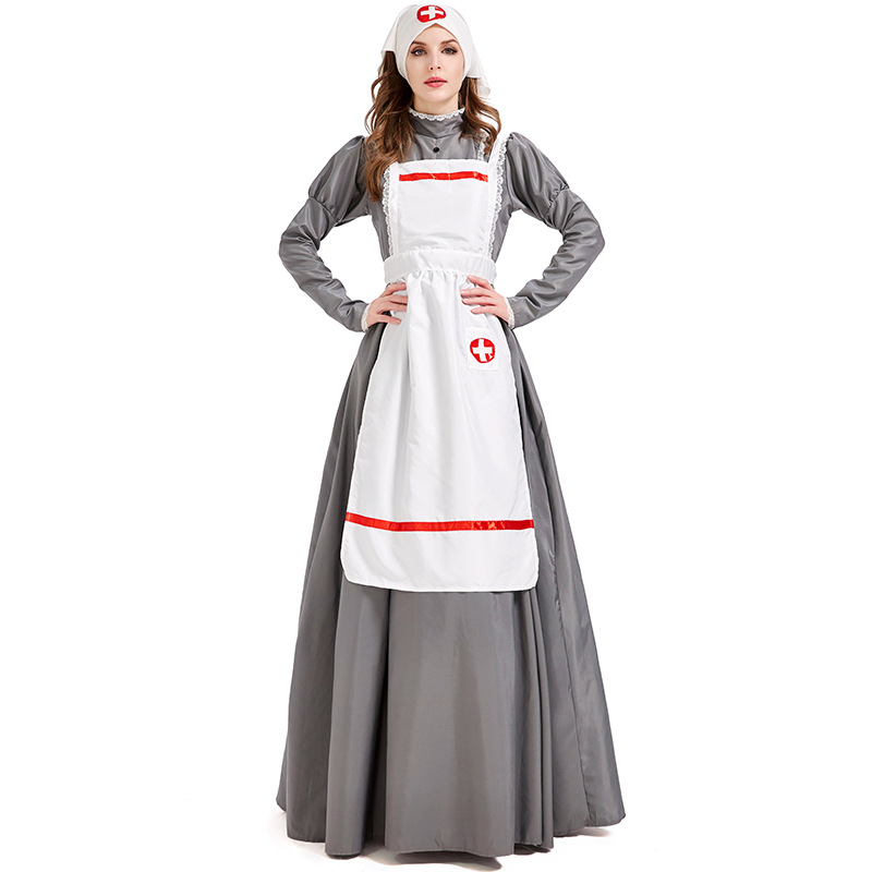 Womens Medical Halloween Costumes Civil War Nurse Adult Costume